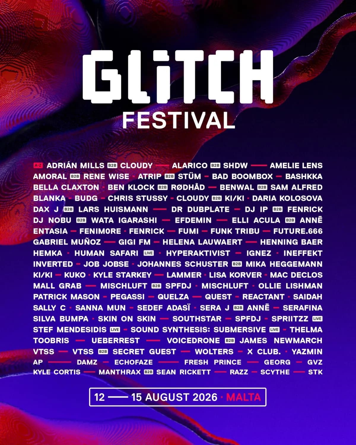 100 artists. Four days. One small island. The tenth anniversary lineup is stacked.
