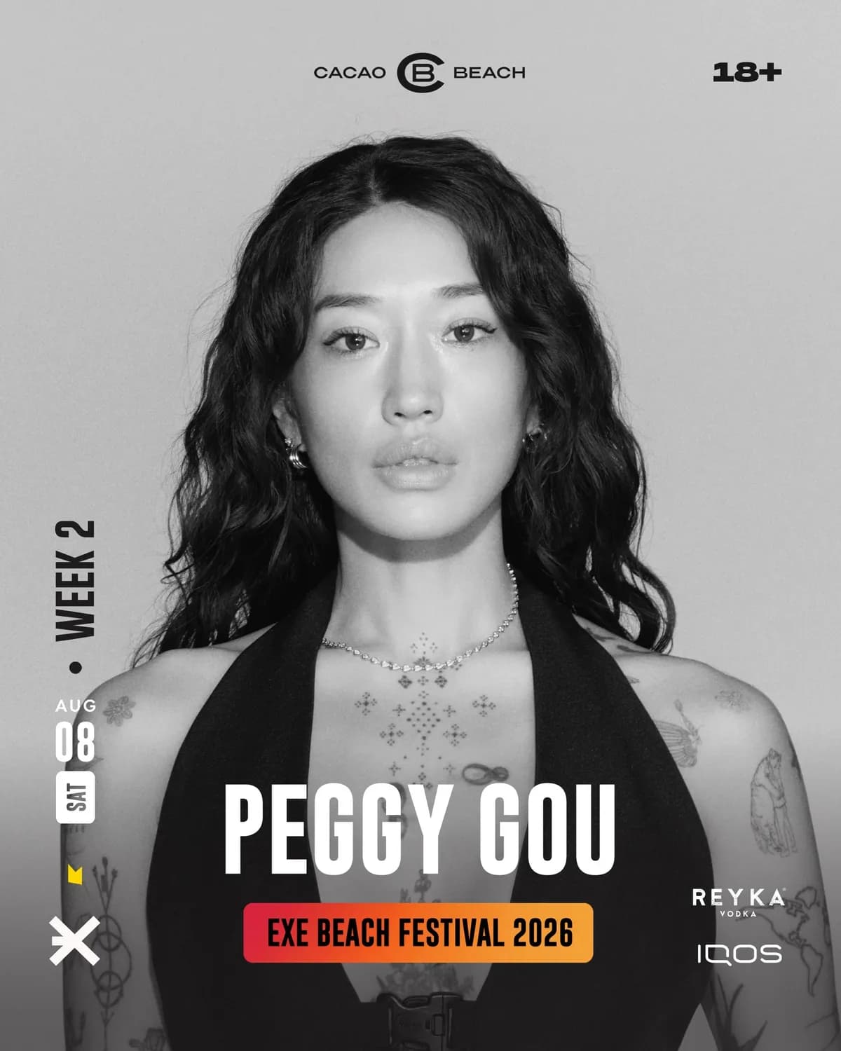 Peggy Gou on the Black Sea coast in August. EXE Beach Festival just became unmissable.