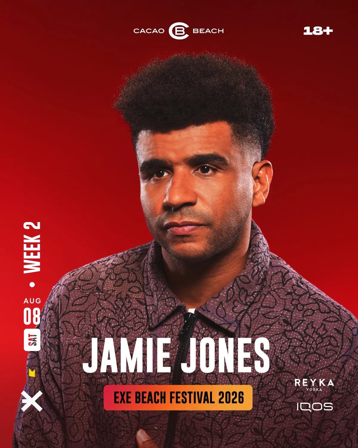 The man who made warm melodic house the sound of a generation. Jamie Jones on august 8.