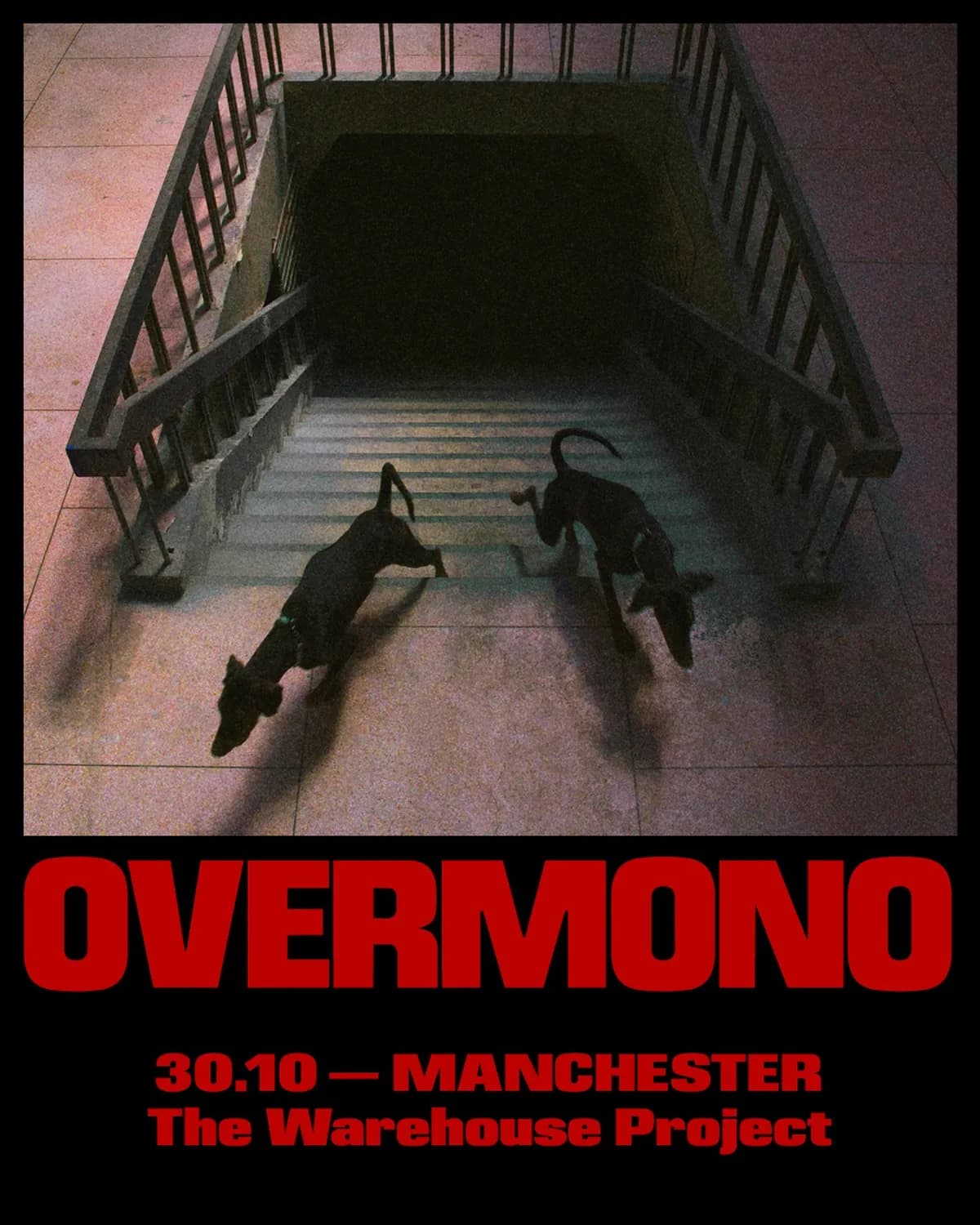 Overmono. James Blake b2b Joy Orbison, Moodymann, Andy C. Three rooms. October 30. Halloween.