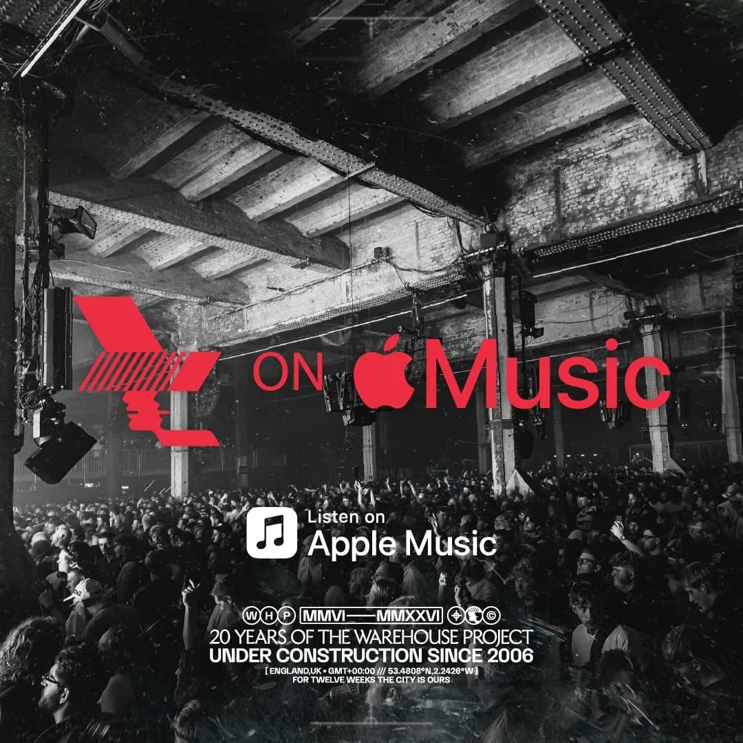 WHP partners with Apple Music Club to broadcast exclusive, free live sets throughout the 2026 season.