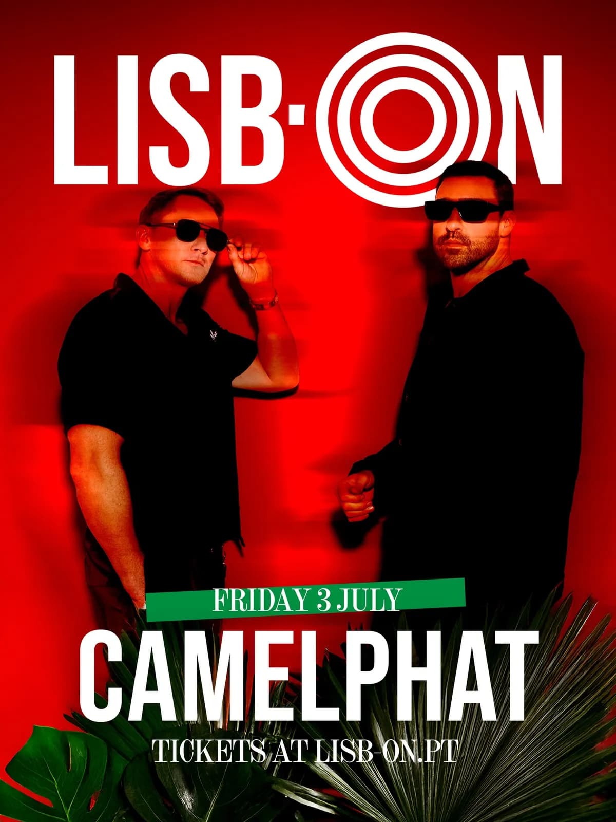 Friday night is about to get deep. Camelphat taking over the garden stage and we are so ready.