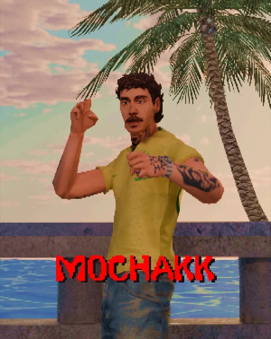 From São Paulo to the Space terrace. Mochakk represents Brazil on June 24.