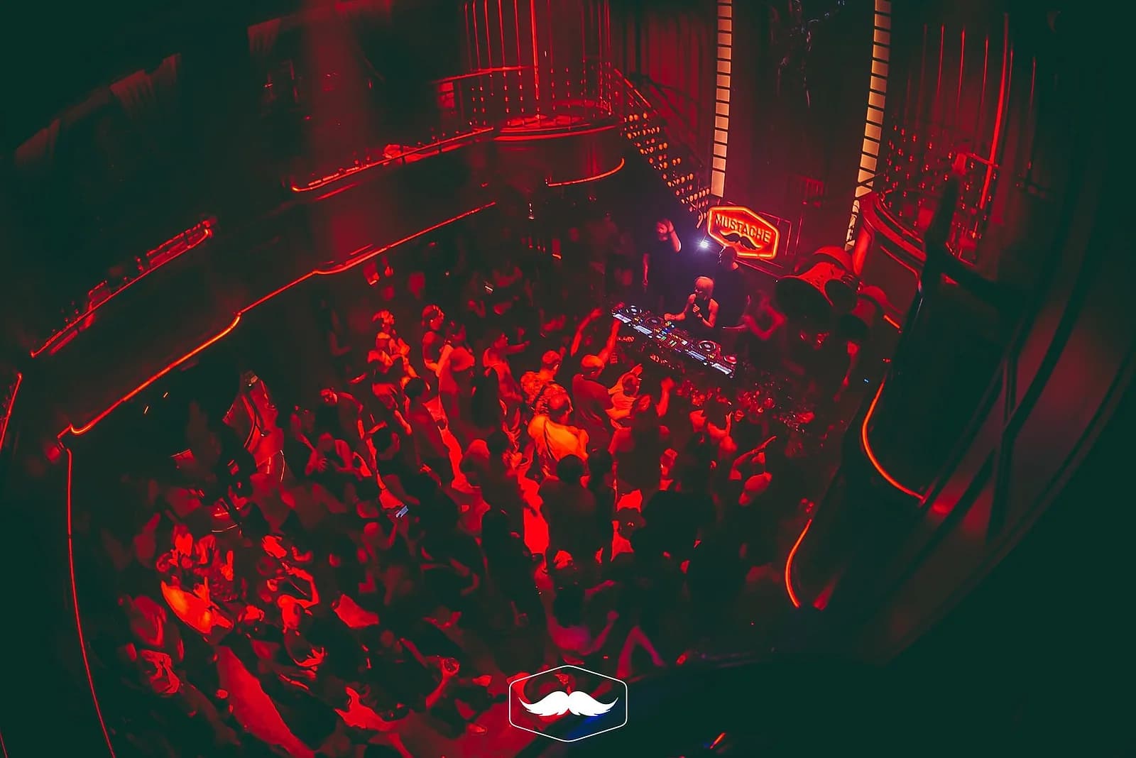 A Friday night at Mustache, the house and techno room on Bangkok's club circuit, well past the citywide 2am default