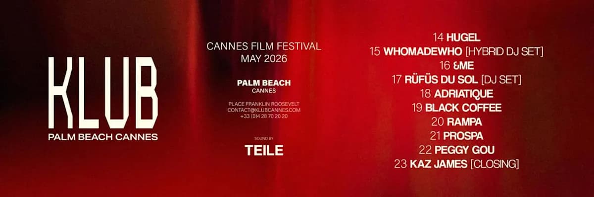 Palm Beach Cannes • International DJs • VIP Tables • Late Night Experience