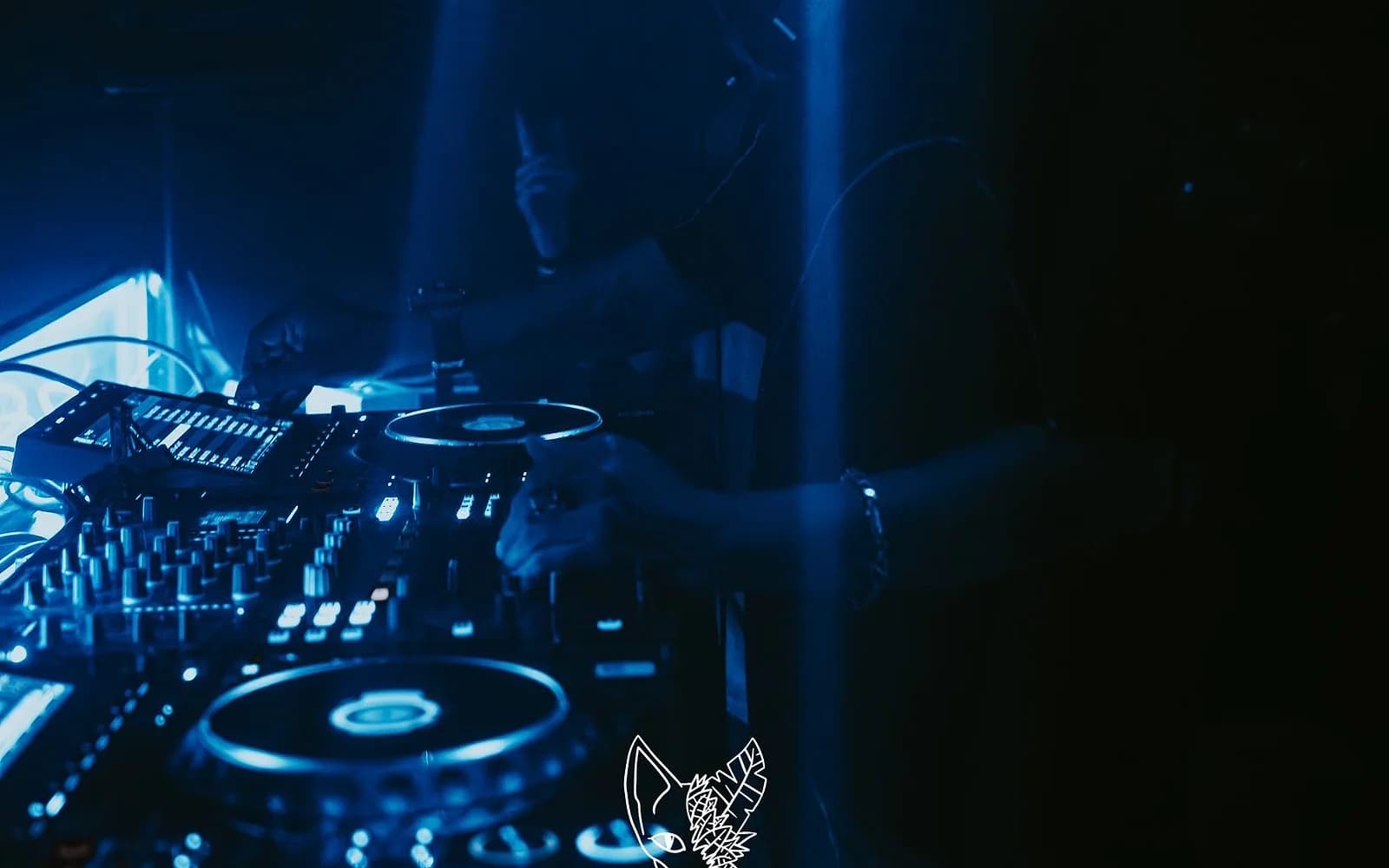 A DJ set at SAGA, Da Nang's flagship techno bar in the An Thuong district.