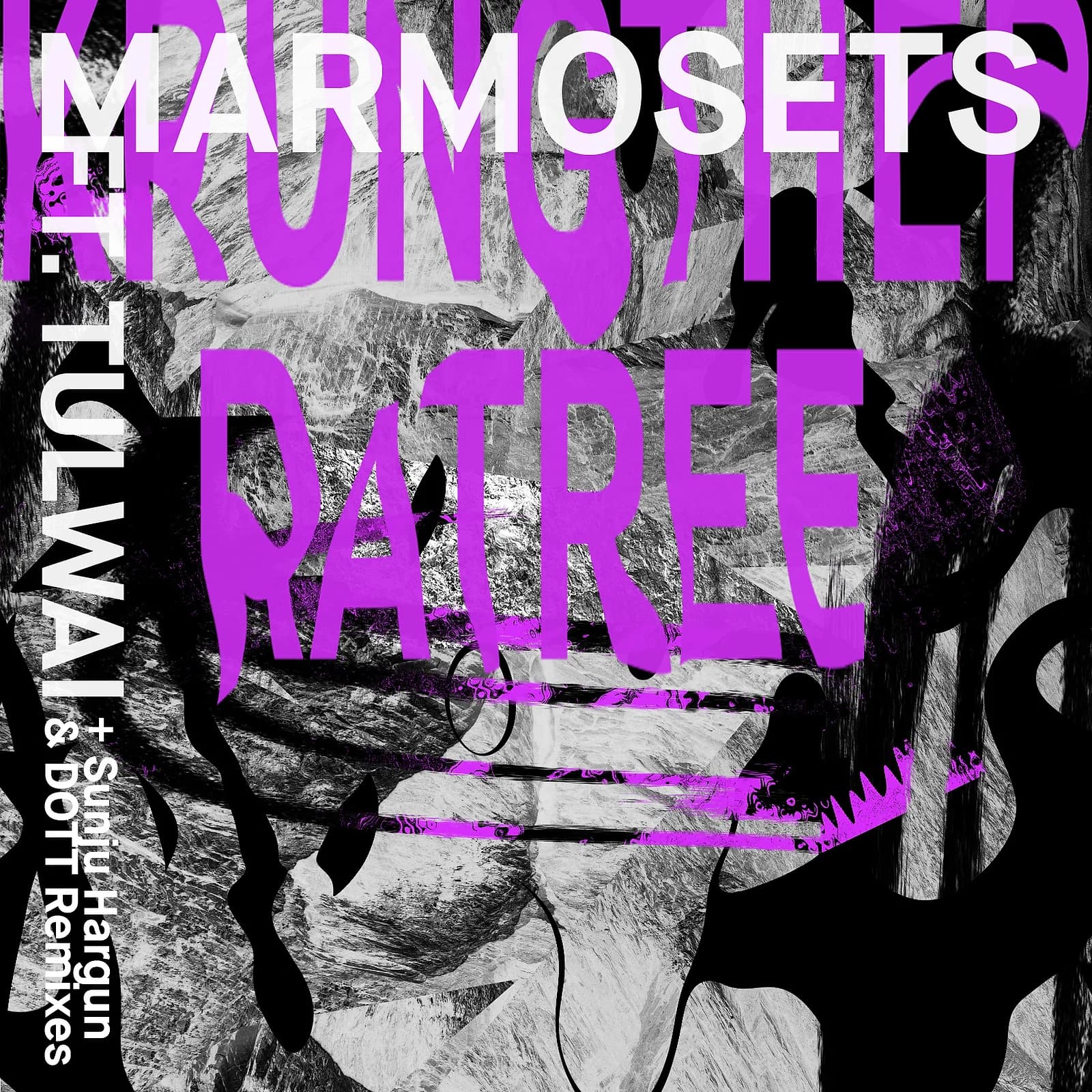 The 2020 single's sleeve, credited to designer Panlert, released independently by Marmosets