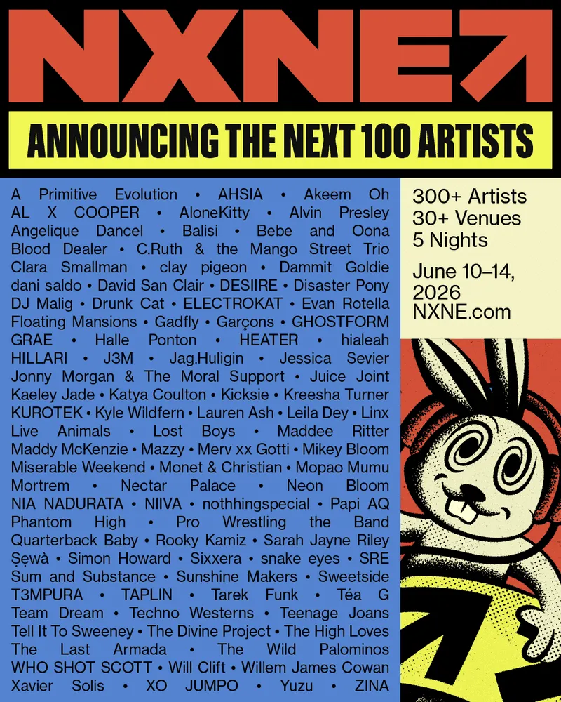 NXNE Announces First Set of 2026 Billboard Canada LIVE Shows: Fionn, Frank Walker, Sickick and More