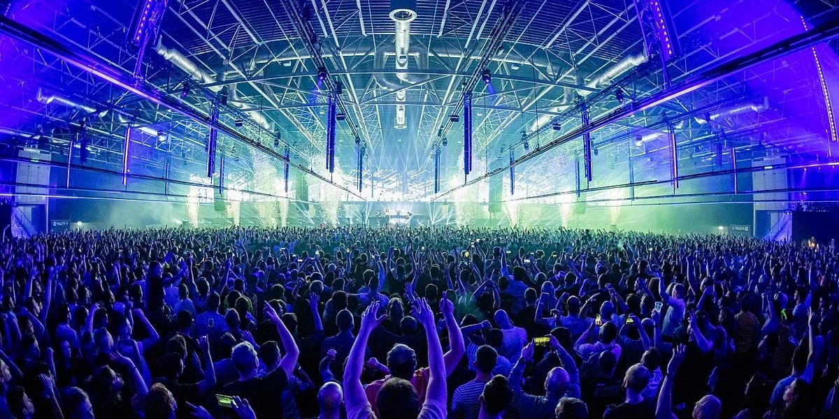 A State of Trance's touring arena production, photographed at a different 2026 tour stop. The brand brought this scale of show to Vietnam for the first time on June 13.