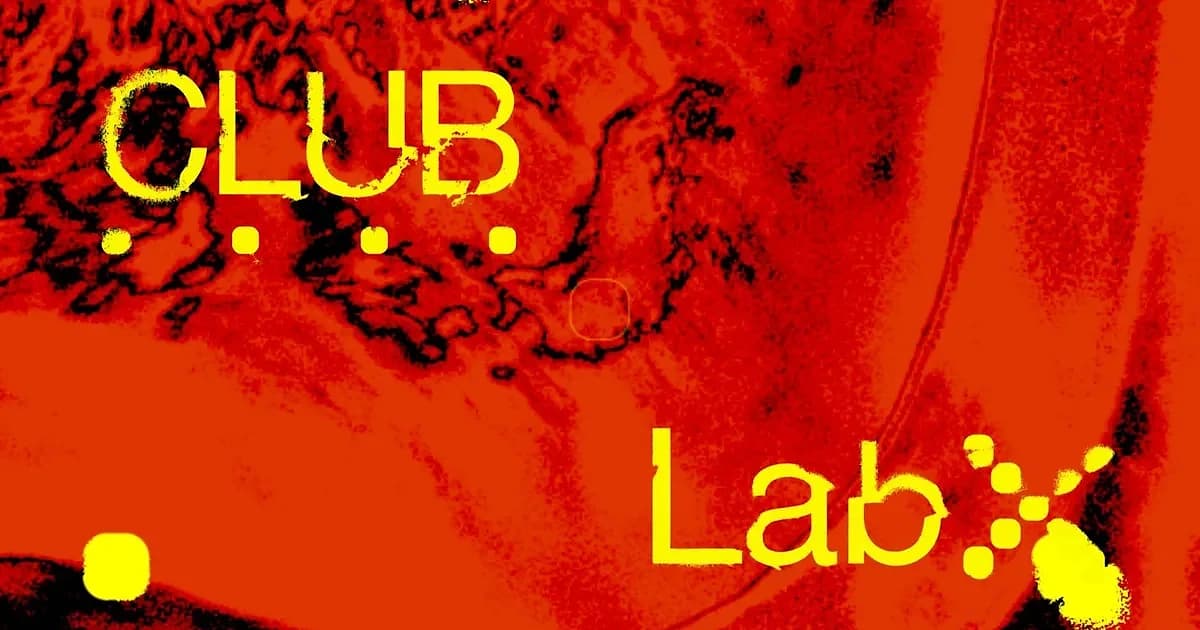 CLUB Lab's official key art for the 2026 edition, the ADE Lab and DJ Mag showcase that booked VKANG.