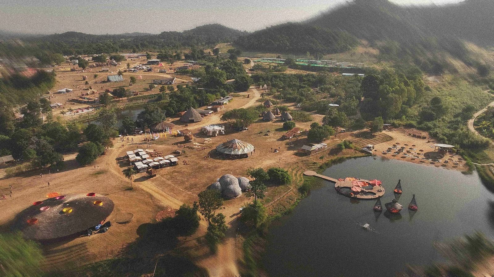 The Fields at Siam Country Club, photographed from above ahead of the 2026 edition.